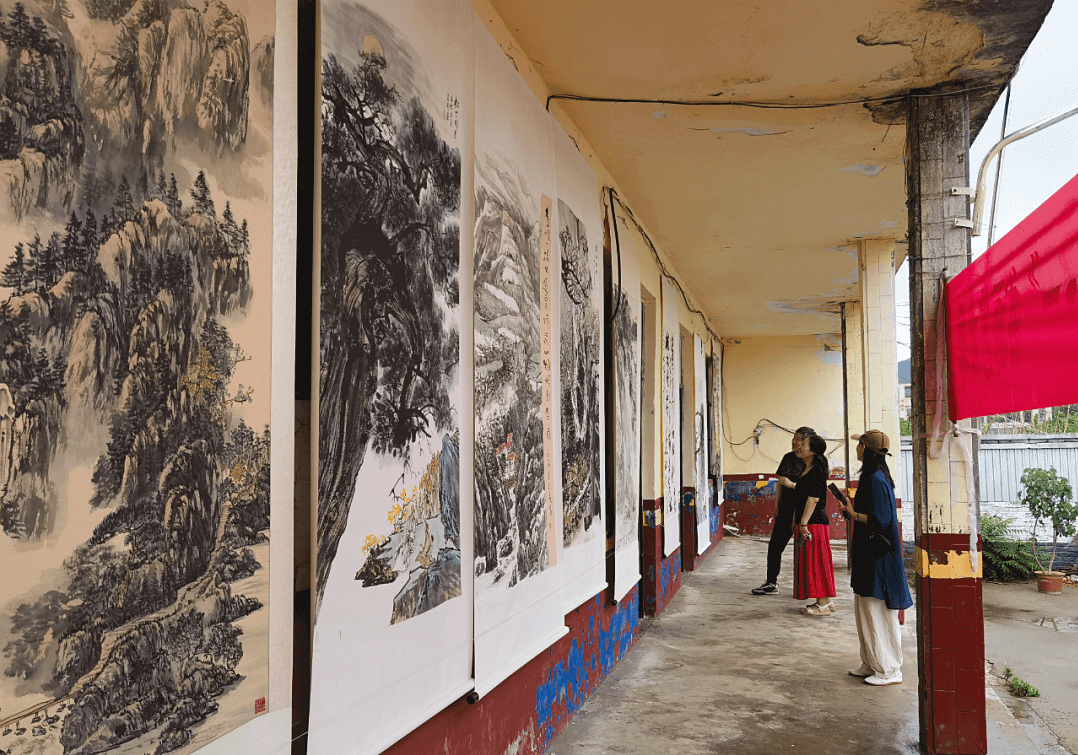 【翰墨颂党恩·凌山展新颜】乡村书画艺术展，绘出农家新画卷